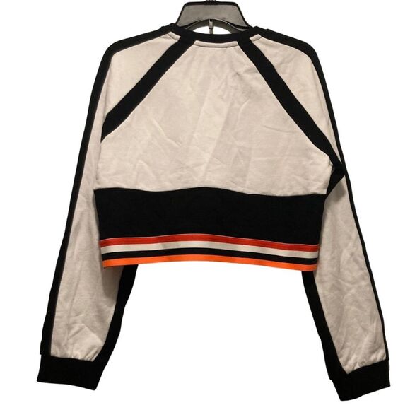 NWOT P.E Nation Legacy Organic Cotton Sweatshirt in Optic White Pullover - Picture 4 of 12